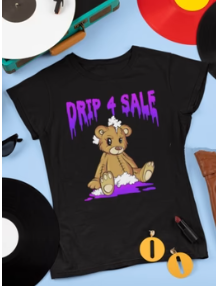 Unisex Bear Drip4Sale Tee